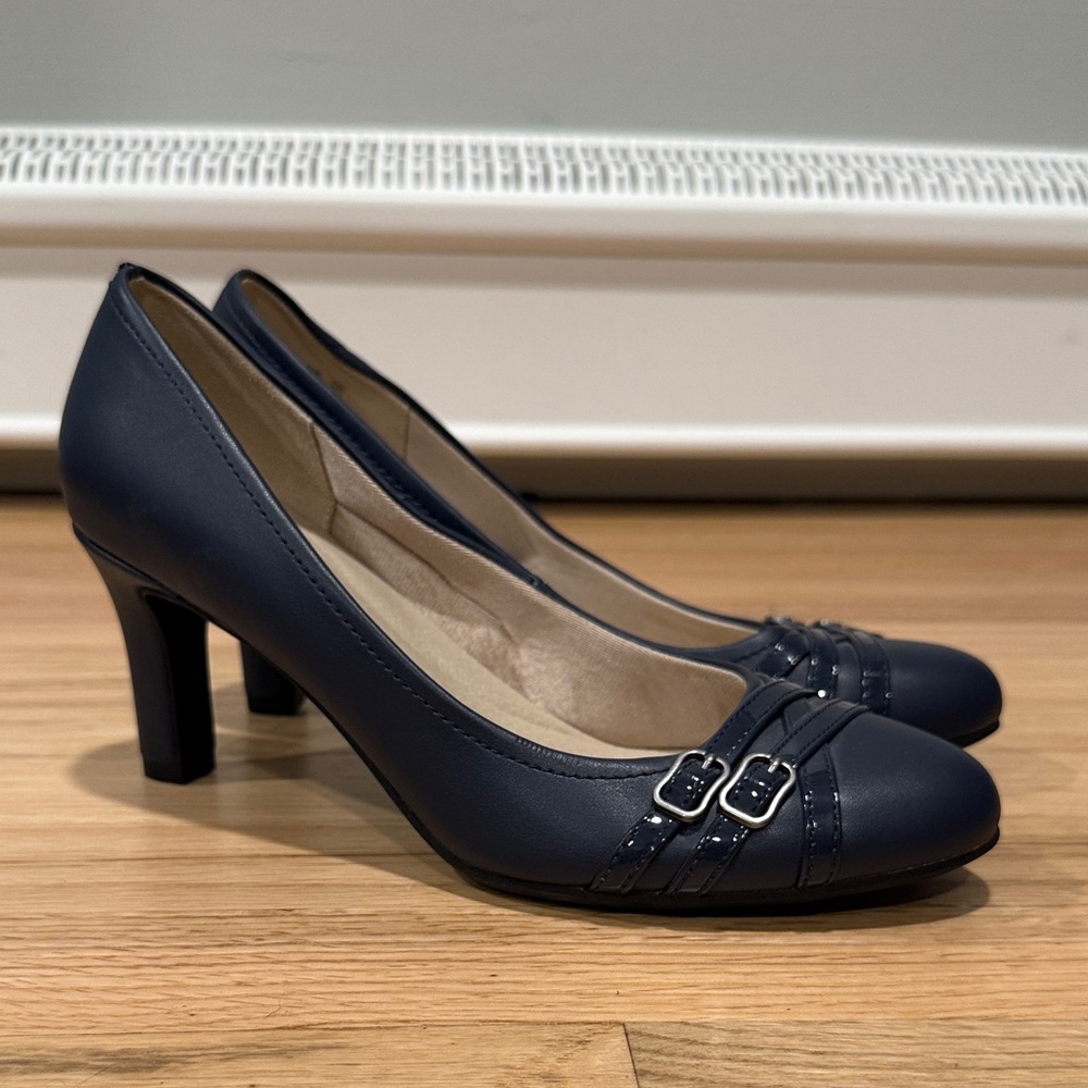 Navy Blue Women's Heels